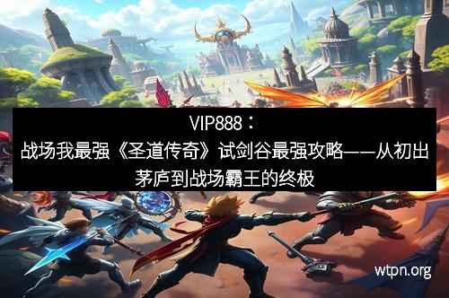 VIP888：战场我最强《圣道传奇》试剑谷最强攻略——从初出茅庐到战场霸王的终极秘籍